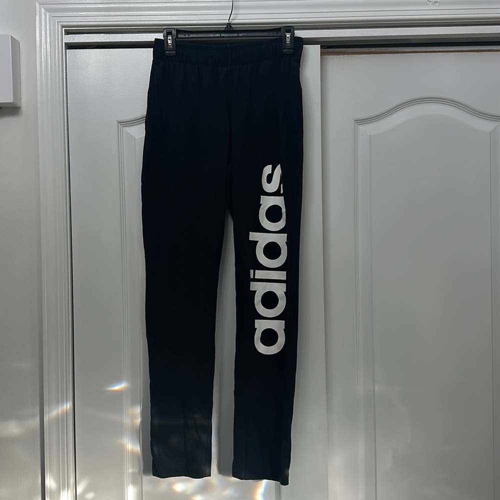 Gently worn adidas black sweats size small